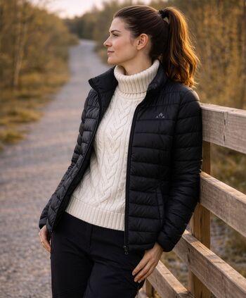 sommerdunjakke dame, tynn og lett